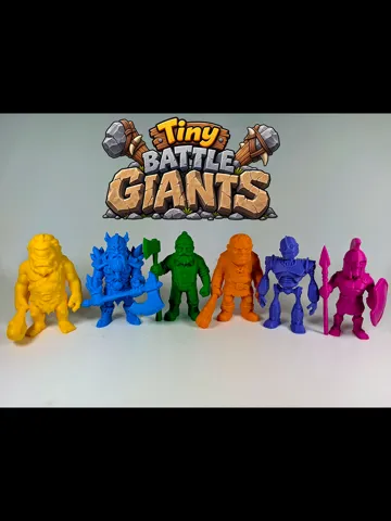 Modelo para impresión 3D: Tiny Battle Giants — vista de referencia 2
