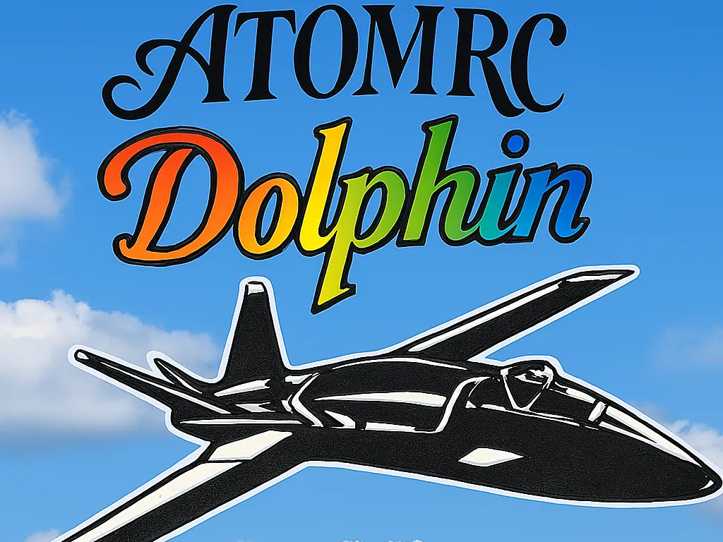 AtomRc Dolphin V2 Badge - Free 3D Print Model - MakerWorld