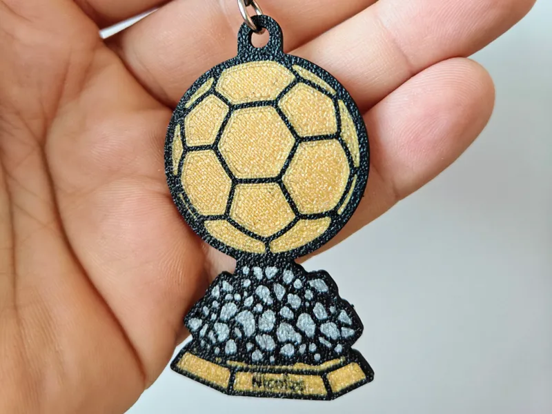 Porte clé ballon d'or