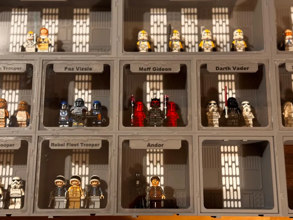 Modular Minifigure Display System - Free 3D Print Model - MakerWorld