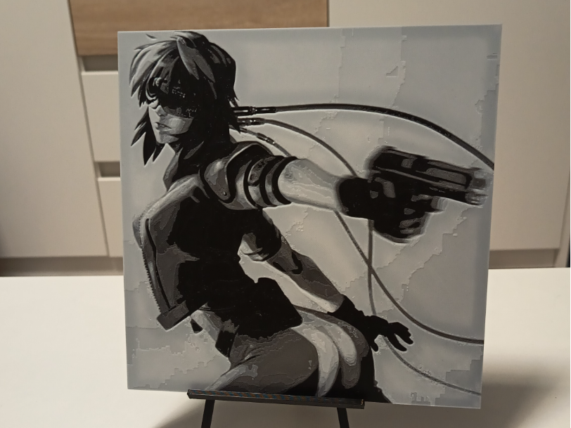 Ghost in the Shell GITS Anime Hueforge