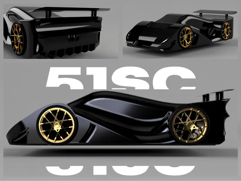 BATMAN'S RACE CAR