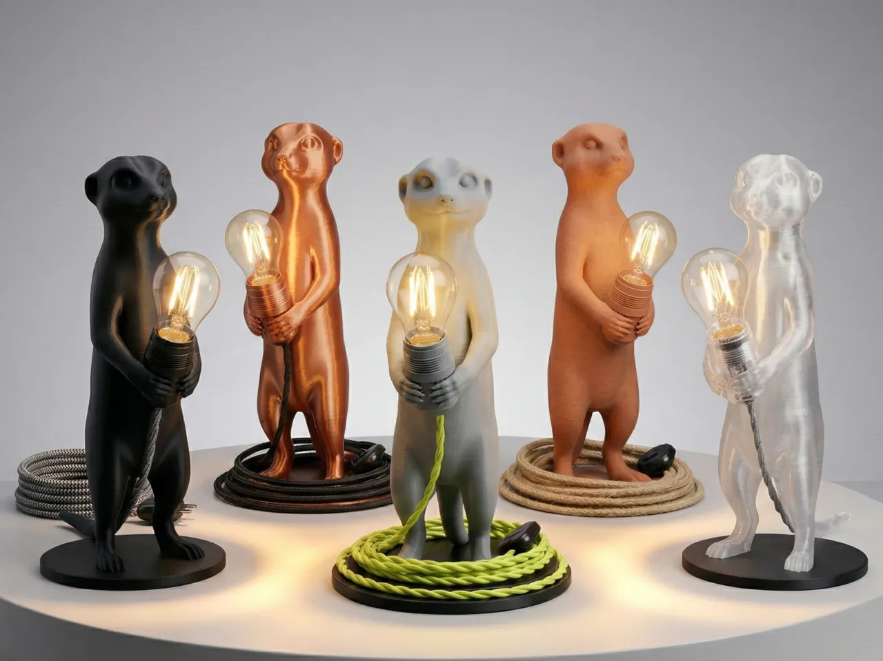 Meerkat Desk Lamp view 2