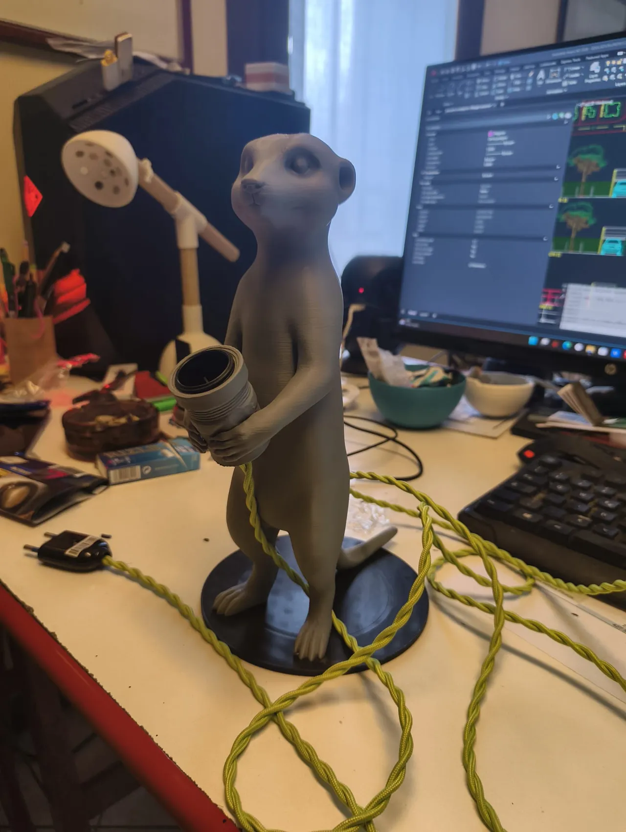Meerkat Desk Lamp view 4
