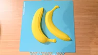 Banana - Split in Half - Easy Print
