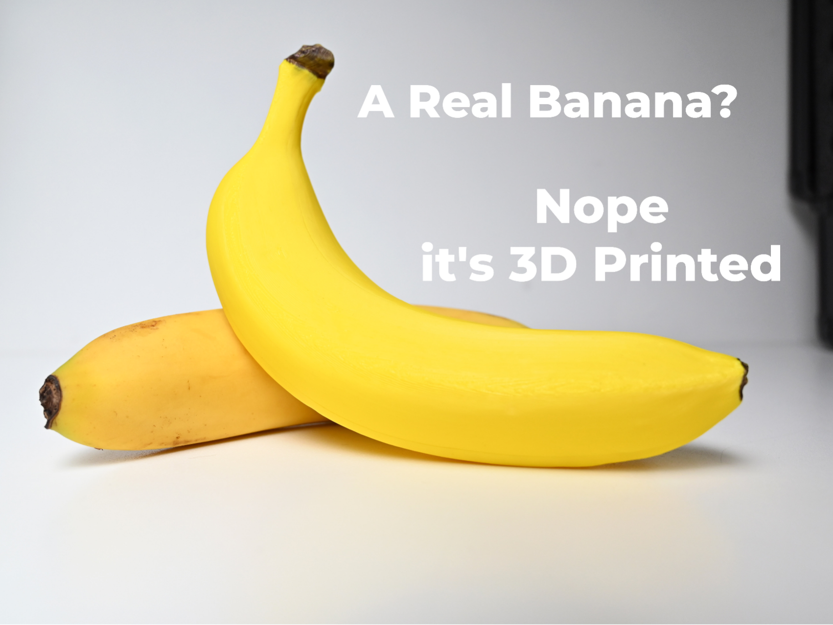 Ultra Realistic Banana Model (1:1 Real Replica)