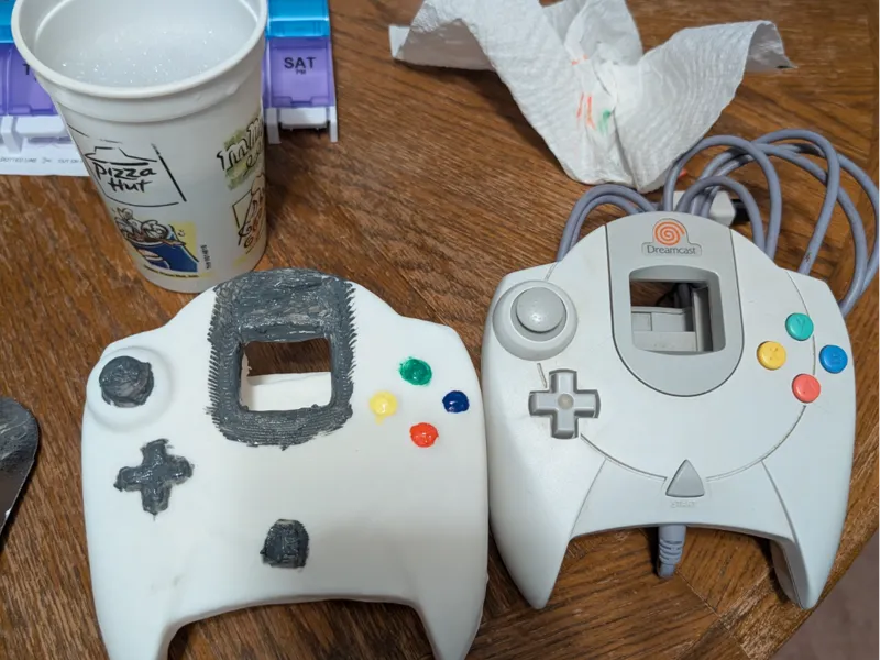 Sega Dreamcast controller template