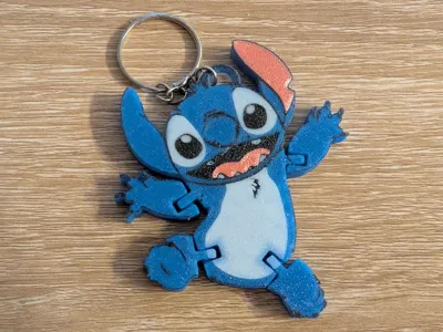 Stitch keychain