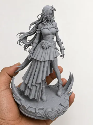 Modelo para impresión 3D: Carmila — vista de referencia 2