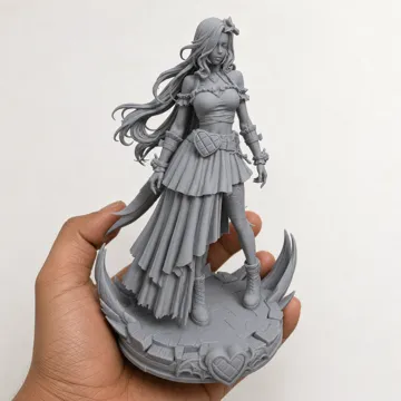 Modelo para impresión 3D: Carmila — vista de referencia 3