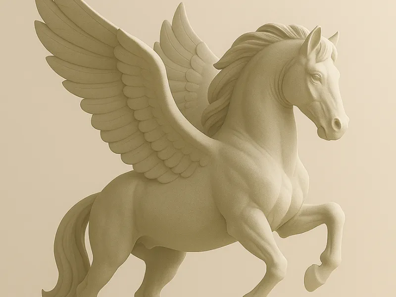Pegasus – Mythical Winged Horse Sculpture