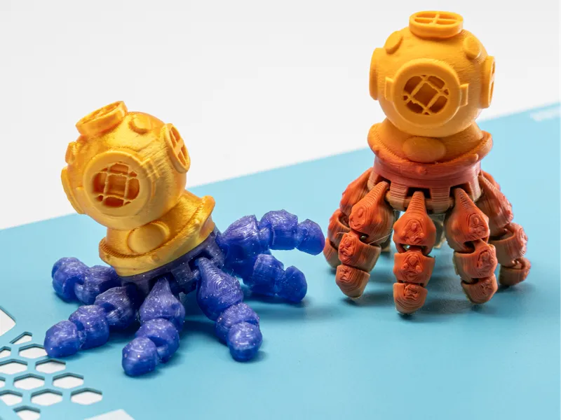 Diving Octopus