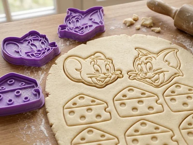 cookie cutter tom y jerry