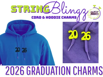 2026 StringBlingz | Graduation Hoodie Charm