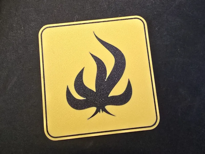 Bury Tomorrow Black Flame Coaster