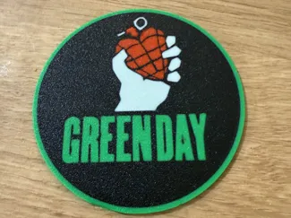 Green Day Coaster