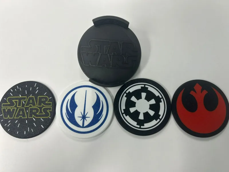 Star Wars Logos - Coasters & Holder