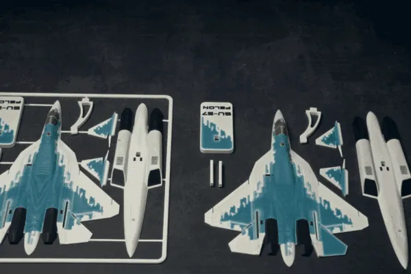 Su-57 Felon Plane Kit Card view 2