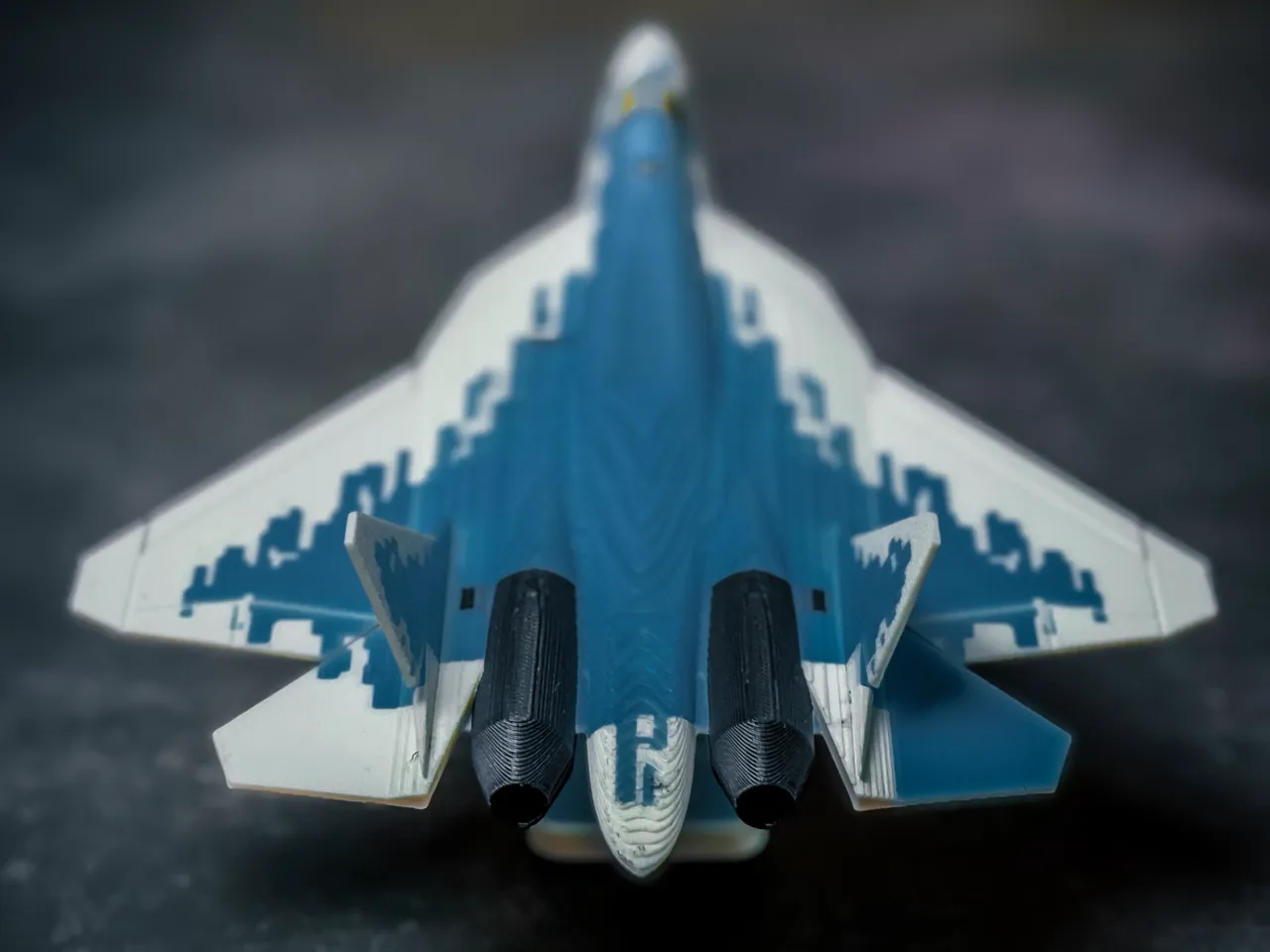 Su-57 Felon Plane Kit Card view 4