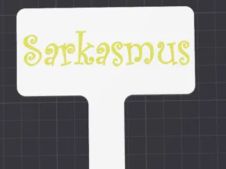 Schild (Beschriftung frei wählbar)