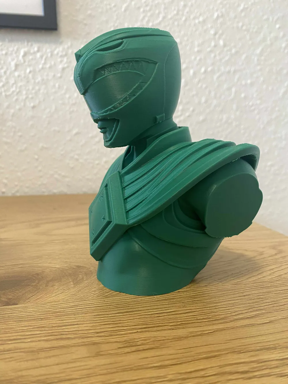 Green Power Ranger Bust by Realox89 MakerWorld: Download Free 3D Models