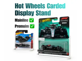 1:64 Die-cast Display stand - Hot Wheels/MatchBox