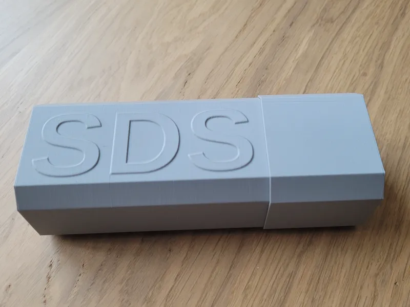 SDS standard length drill bits box container