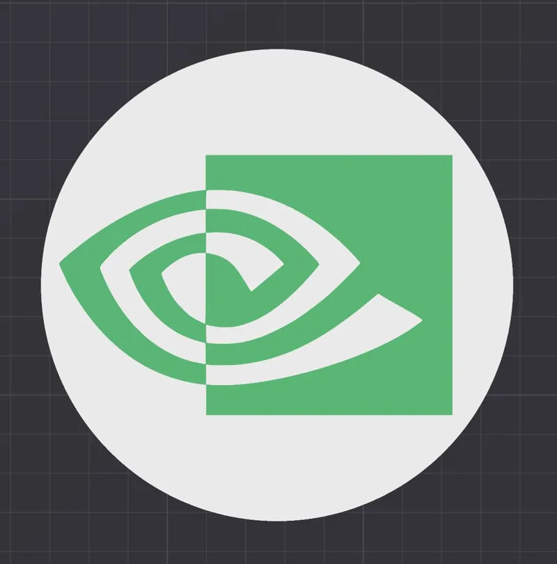 Nvidia Logo Coaster / 杯垫