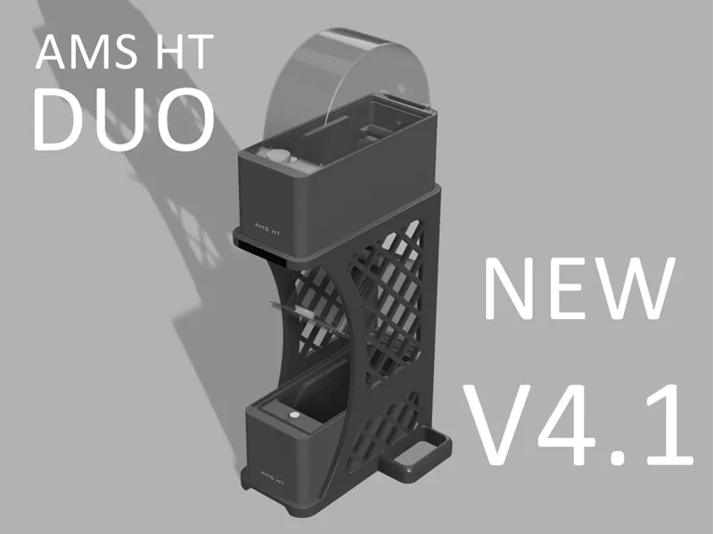 AMS HT DUO Stacking for H2D & P1S/X1C - V2 + V4.1