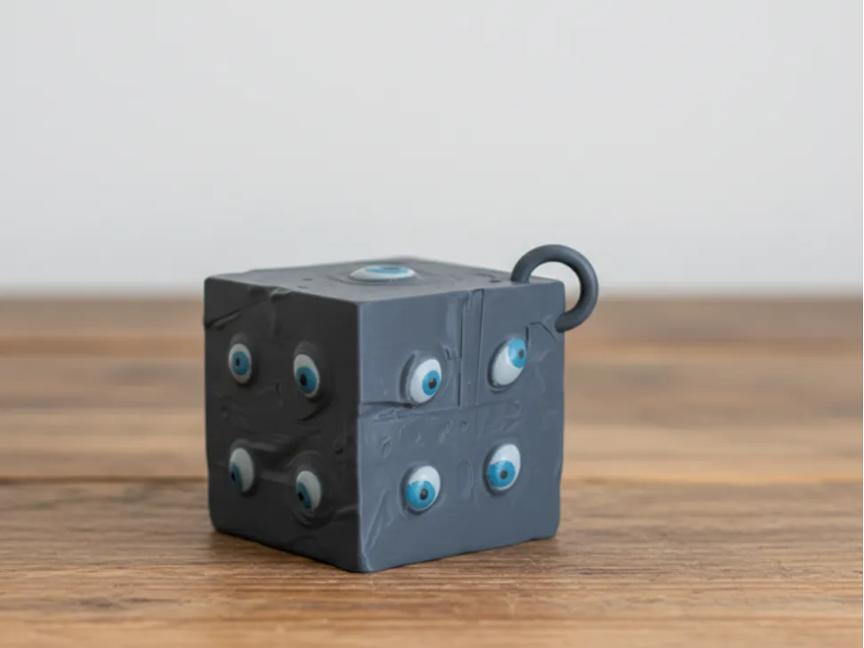 Prison Realm Keychain - Jujutsu Kaisen Inspired - Free 3D Print Model ...