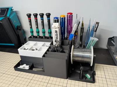 LWZM1 Desktop Organizer System Desk Tidy Desktop Tool Storage