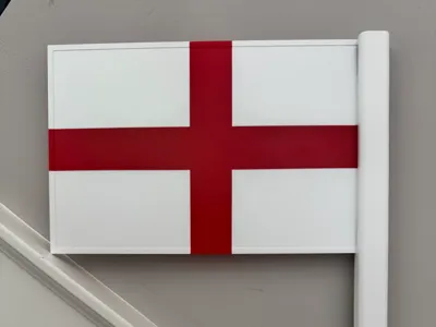 England Car Flag