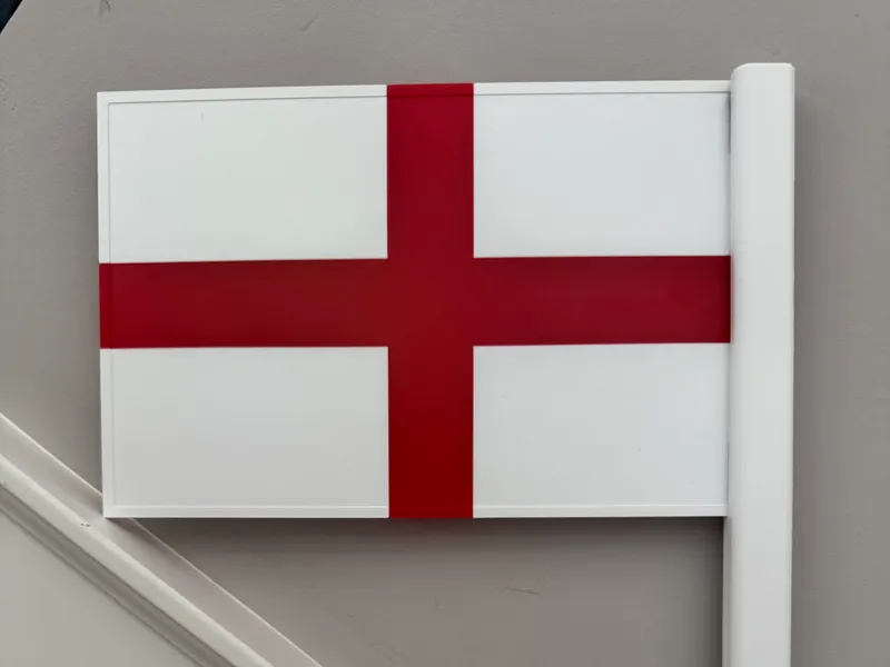 England Car Flag