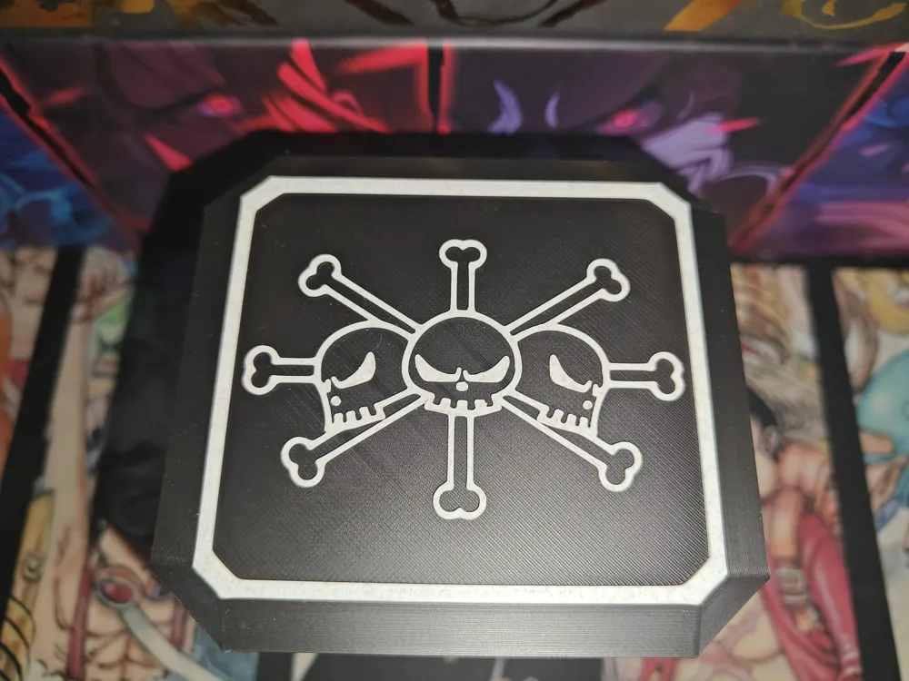 One Piece TCG Marshall D. Teach Blackbeard Deckbox - Free 3D Print