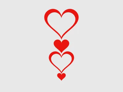 Hearts Charm