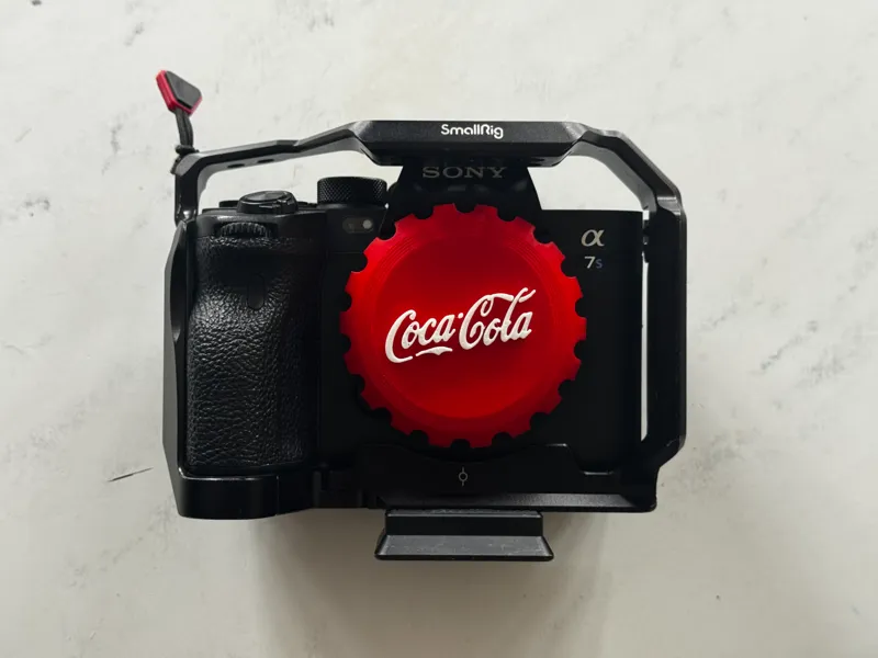 Coca Cola Sony E-Mount Sensor Cap