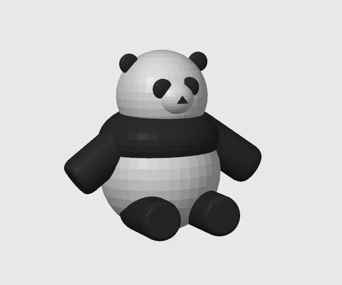 Chonky Poly Panda