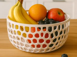 Moderner Obstkorb – 3D-Druck Design