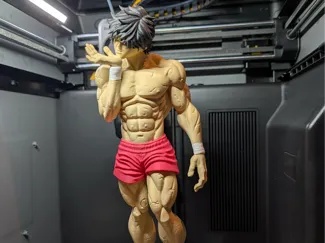 Baki Hanma - The Warmup Pose - NO AMS