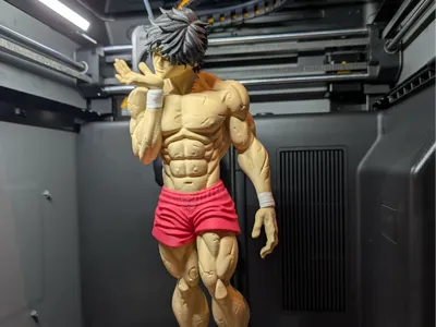 Baki Hanma - The Warmup Pose - NO AMS