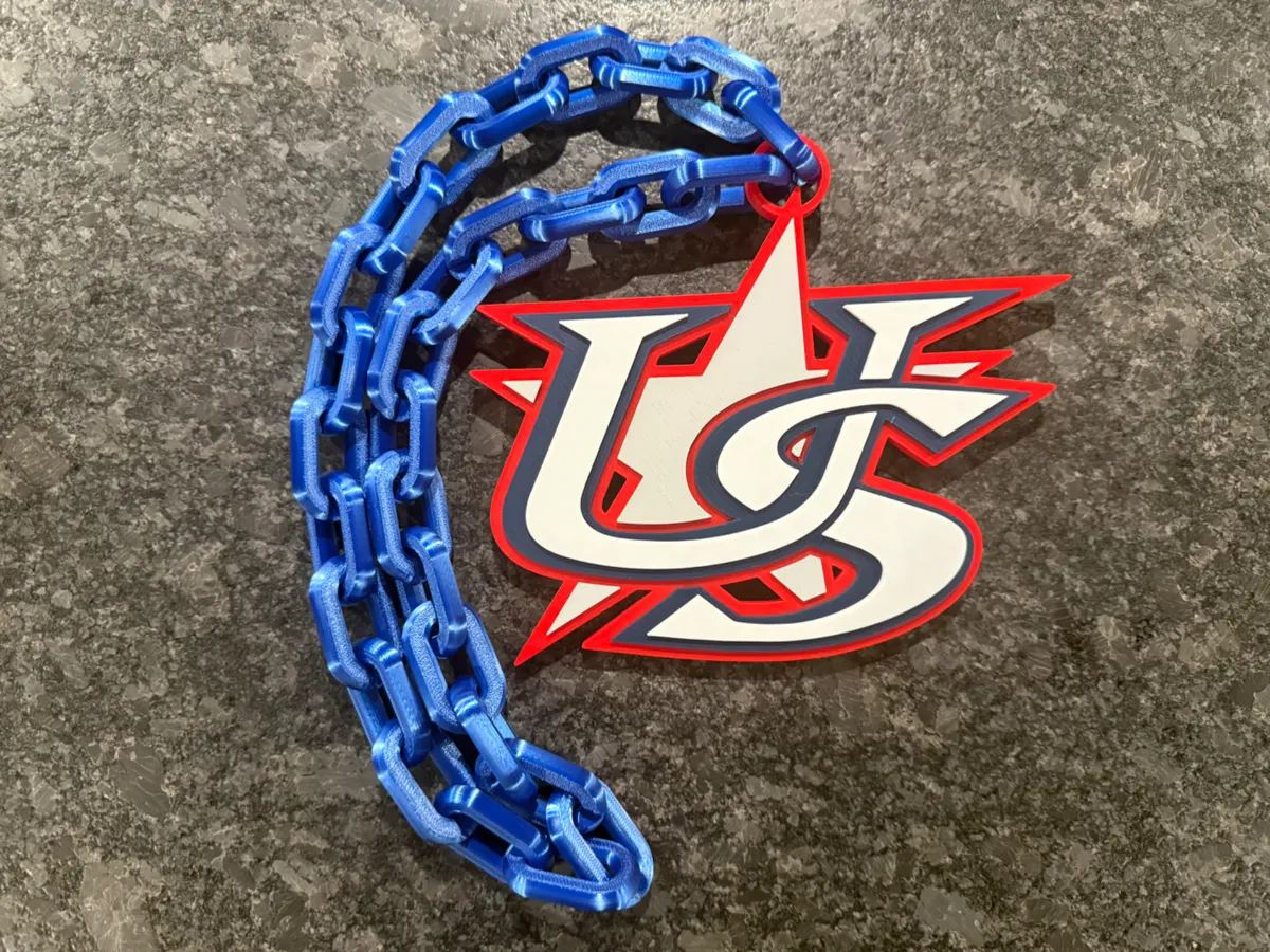 USA World Baseball Classic Hype Chain - Free 3D Print Model - MakerWorld