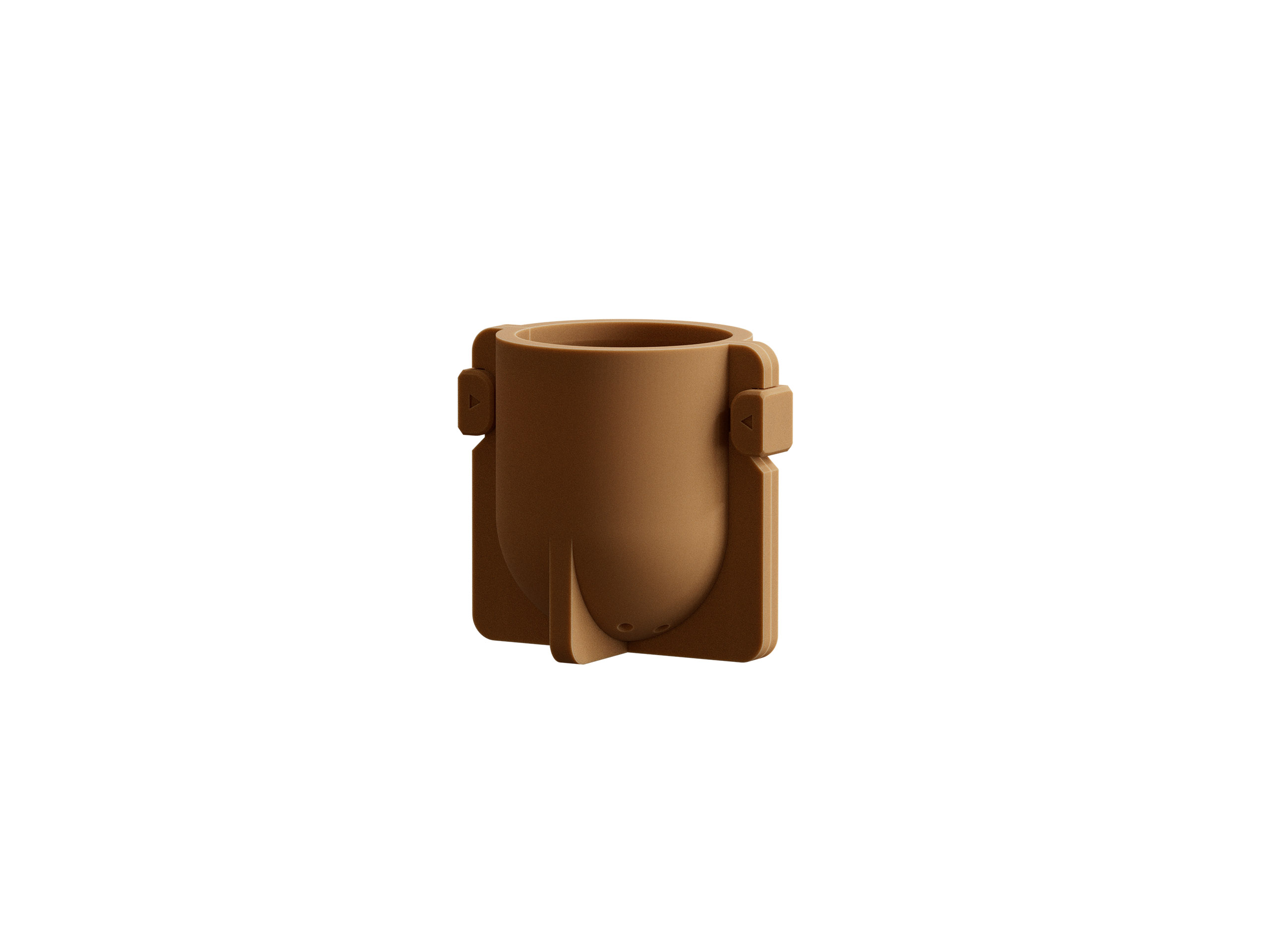 Miniatura 1 do modelo 3D Seed Starter Pot