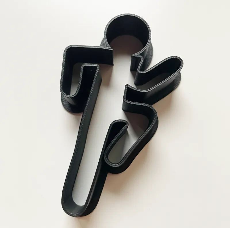 Cookie cutter - running person