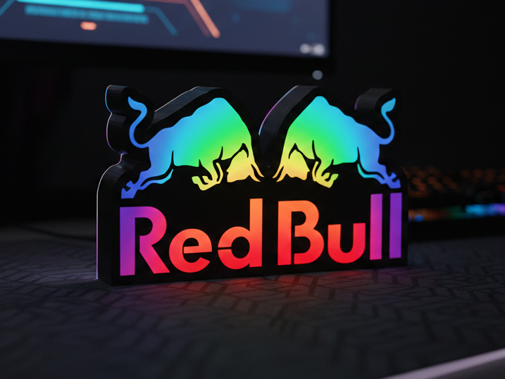 3D Printed Desk & Wall Light | Automotive & Gaming