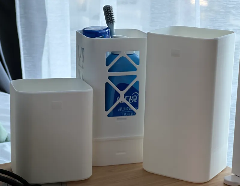 Ultimate Travel Mug : No More Tiny Bottles!