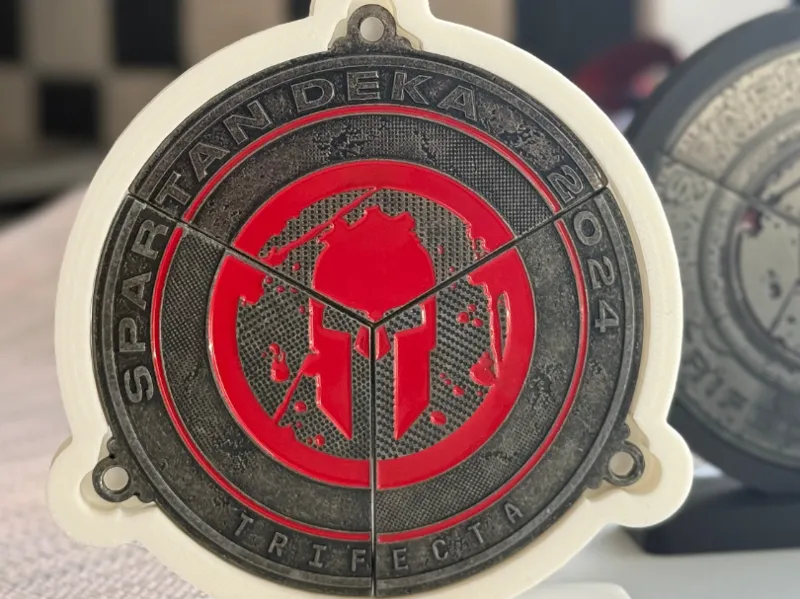 Spartan race medal holder