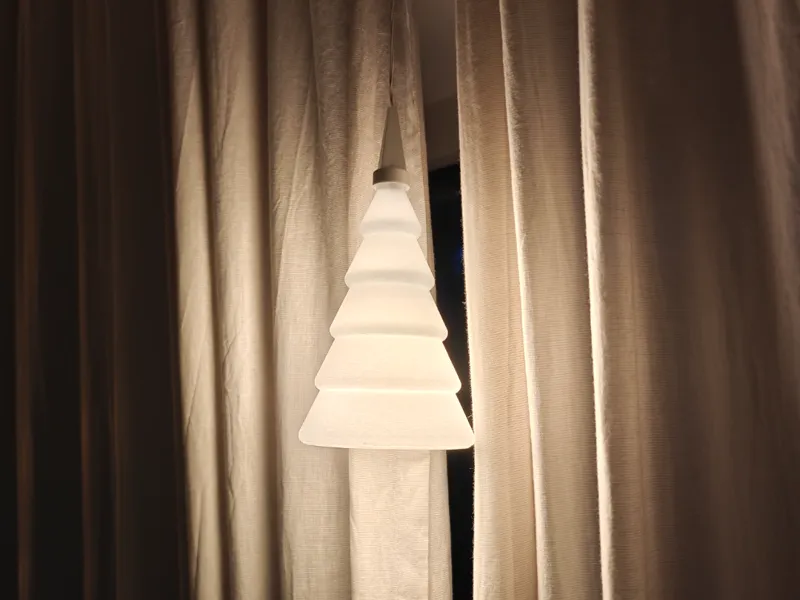 Lampenschirm (Sternleuchte) - Tannenbaum