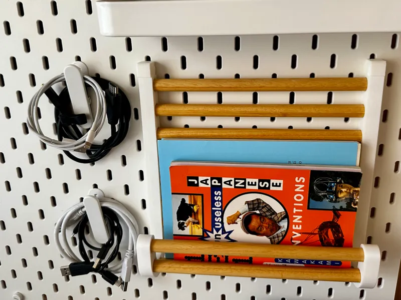 Skadis Compatible Magazines & Books Holder