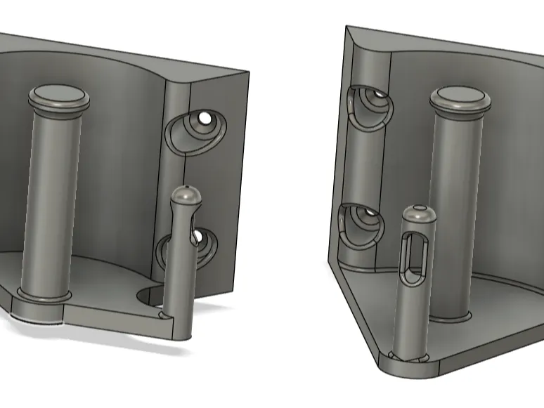 Wall & Surface Mount Solder Wire Holder – Screw