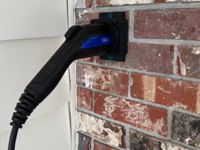 PHEV Level 1 EV Car Charger Port - Wall Mount